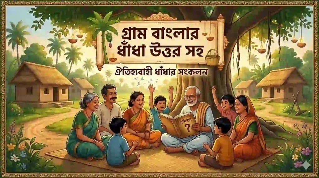 গ্রাম বাংলার ধাঁধা উত্তর সহ — ৫০টি ঐতিহ্যবাহী ধাঁধার সংকলন